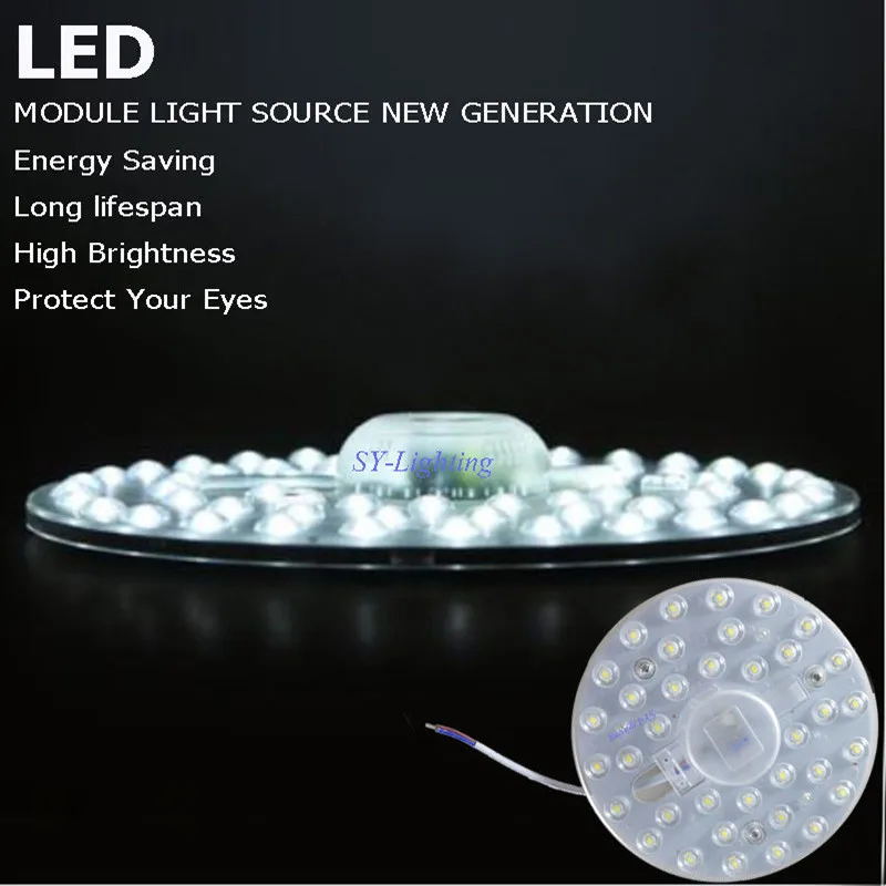 

10X ceiling Light absorb dome Bulb White / warm 12w 18w 24w 36w led Replace Lamp AC 220V Round Ceiling board the circular lamp