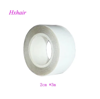 

Freeshipping - 100pcs HIGH QUALITY 2cm*3m Double-Sided Adhesive Tape for SKIN WEFT Hair Extension
