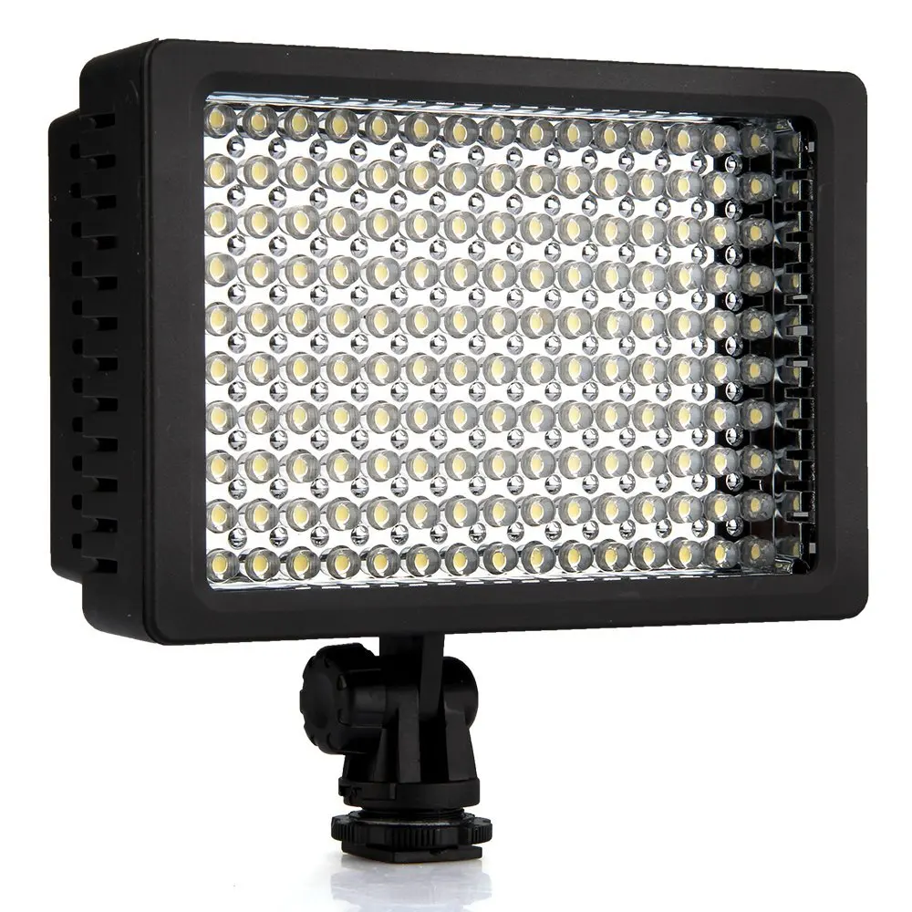 Топ Lightdow LD-160 9,6W утопленный светодиодный осветитель 160 5400/3200 K с регулируемой яркостью для Canon Камера