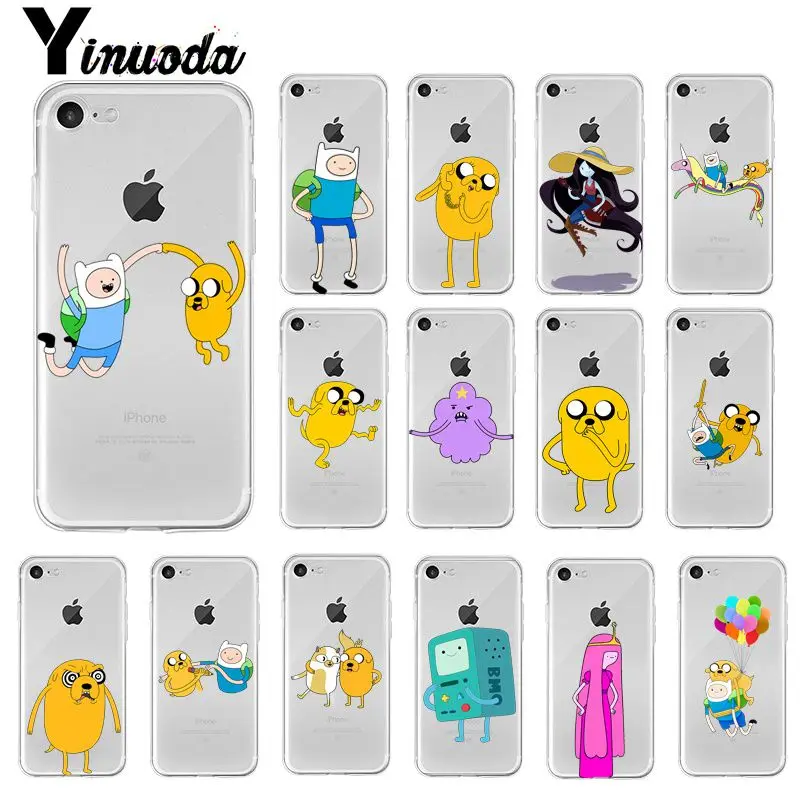 Yinuoda Adventure Time finn and jake аксессуары для телефонов чехол мобильного телефона iPhone X XS MAX