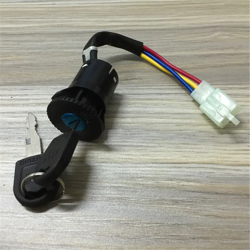 

STARPAD Electric cars bike modified universal power door locks electric vehicle ignition switch 3 wire size head lock