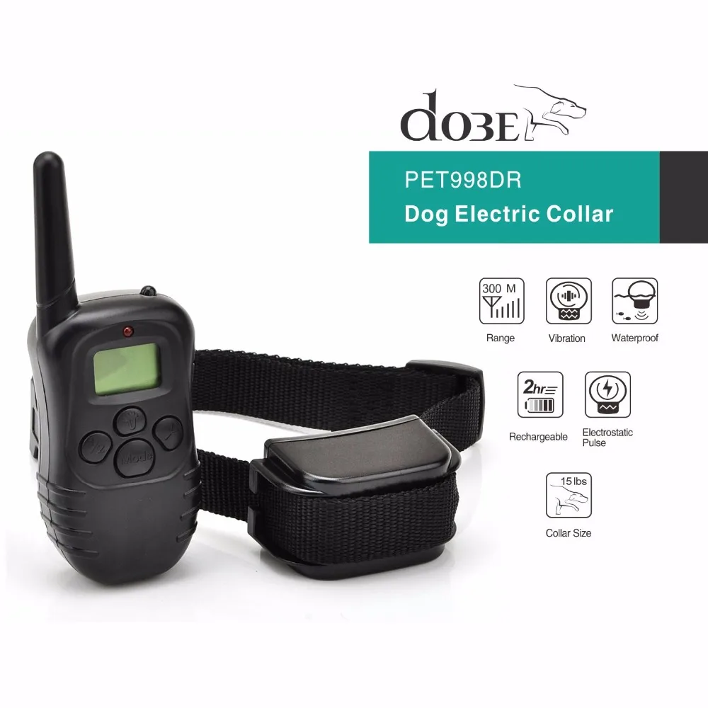 

Collar Training Electric Shock Collar Remote Training Collar for Dogs Electric Suitable for Small / Medium / Large Dogs