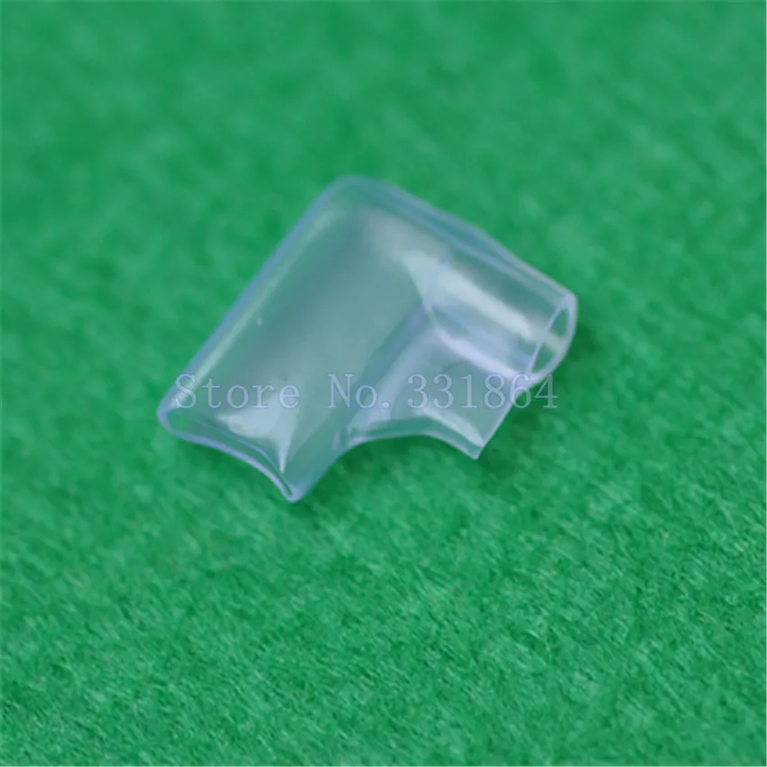 

6.3mm transparent terminal jacket flag terminal protection sleeve plug spring insulation jacket soft PVC free shipping 500pcs