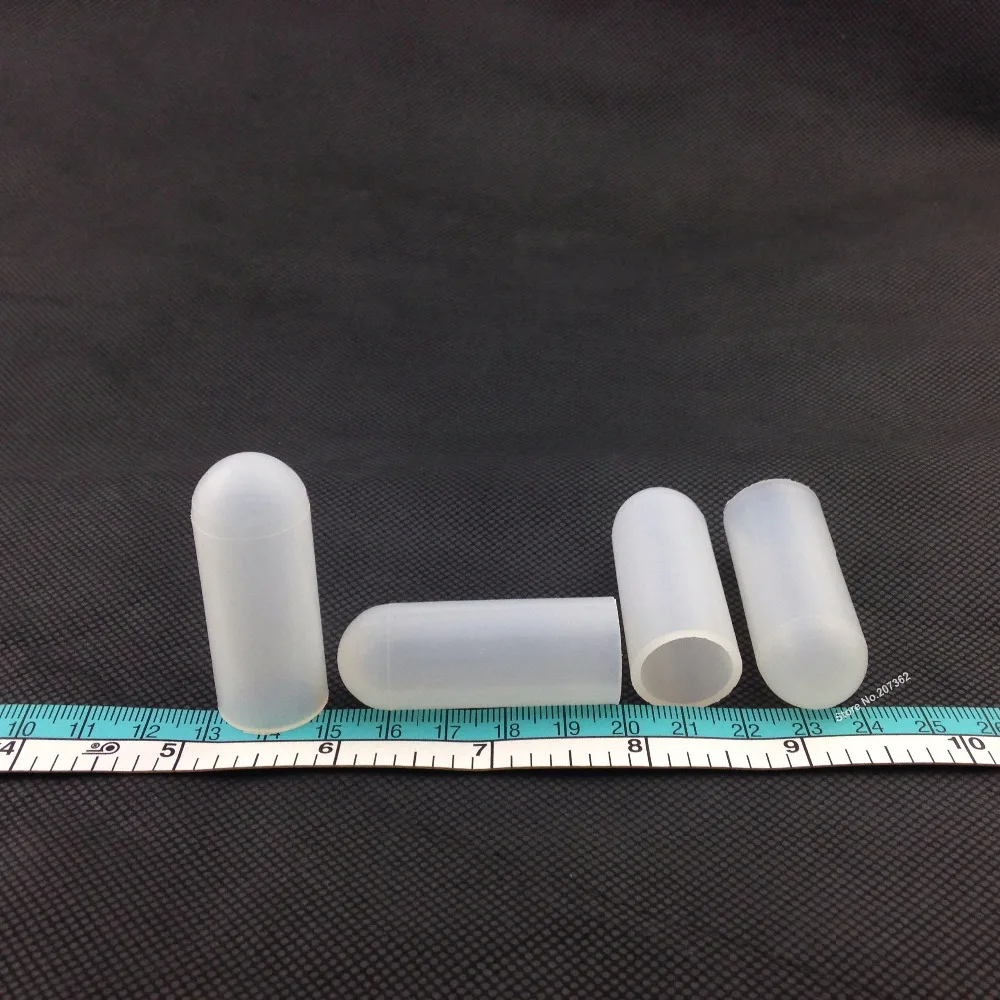 

5pcs/lot 15.24mm ID High Temp Silicone Rubber End Caps Paint Powder Coating