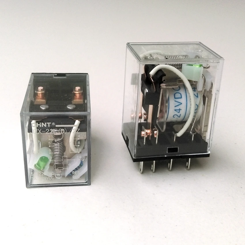 1PCS CHINT JZX-22F(D)-2Z DC24V 48V 12V General Relay HH52P