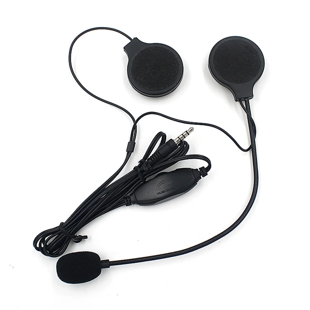 

Wired BT Headphone Motorbike Intercom Helmet Headset Modified Motorcycle Helmet Intercom Headphones 3.5mm Plug Diameter