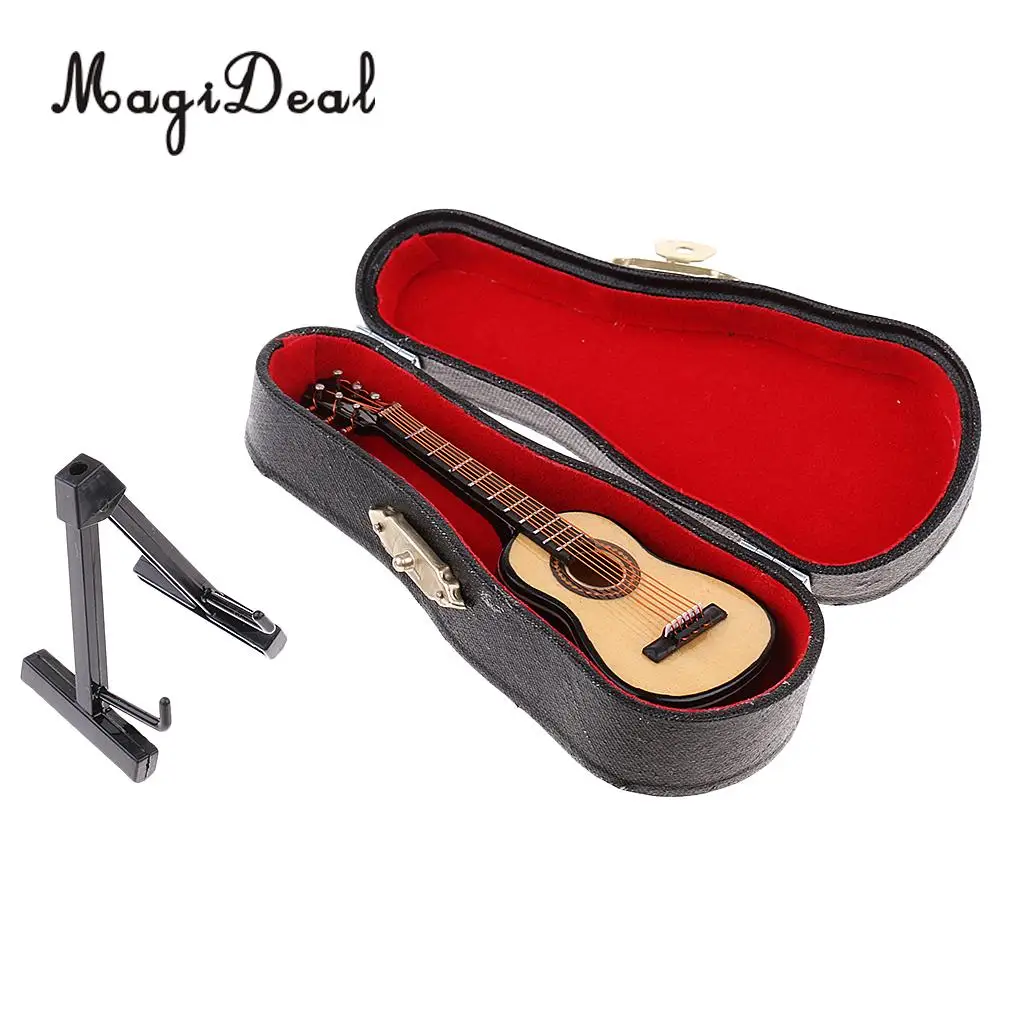 MagiDeal 1/6 Scale Handmade Classic Guitar Model Instrument for 12 Inch Action Figure Doll Toys Soldier Model DIY Accessories