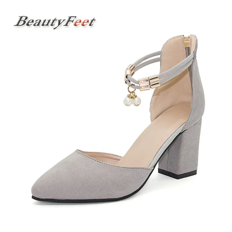 square heel sandals