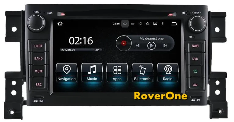 

RoverOne Android 7.1 Car Multimedia Player For Suzuki Grand Vitara Autoradio DVD Radio Stereo GPS Navigation Sat Navi Bluetooth