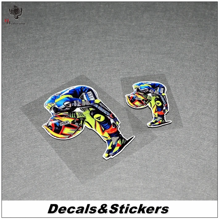 

NO,L032 Rossi Take a bow Q Edition 3M Reflective Modified Stickers Car Helmet MOTO GP Waterproof Decals Racing Motorcycle