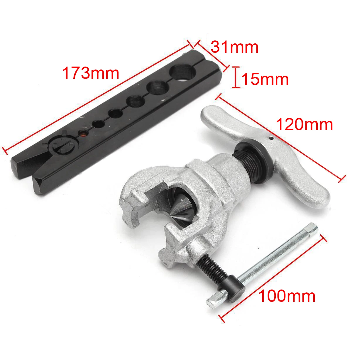 DWZ   2pcs Eccentric Cone Flaring Tool Refrigeration 1/4" To 3/4" Copper Tube Capacity