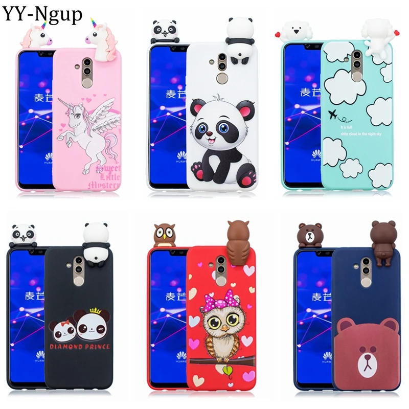 Etui Huawei Mate 20 Lite Case For Huawei Mate 10 Cover Cute Panda Bear Unicorn Silicone Case On Huawei Mate 20 Lite Case - Mobile Phone Cases Covers - AliExpress