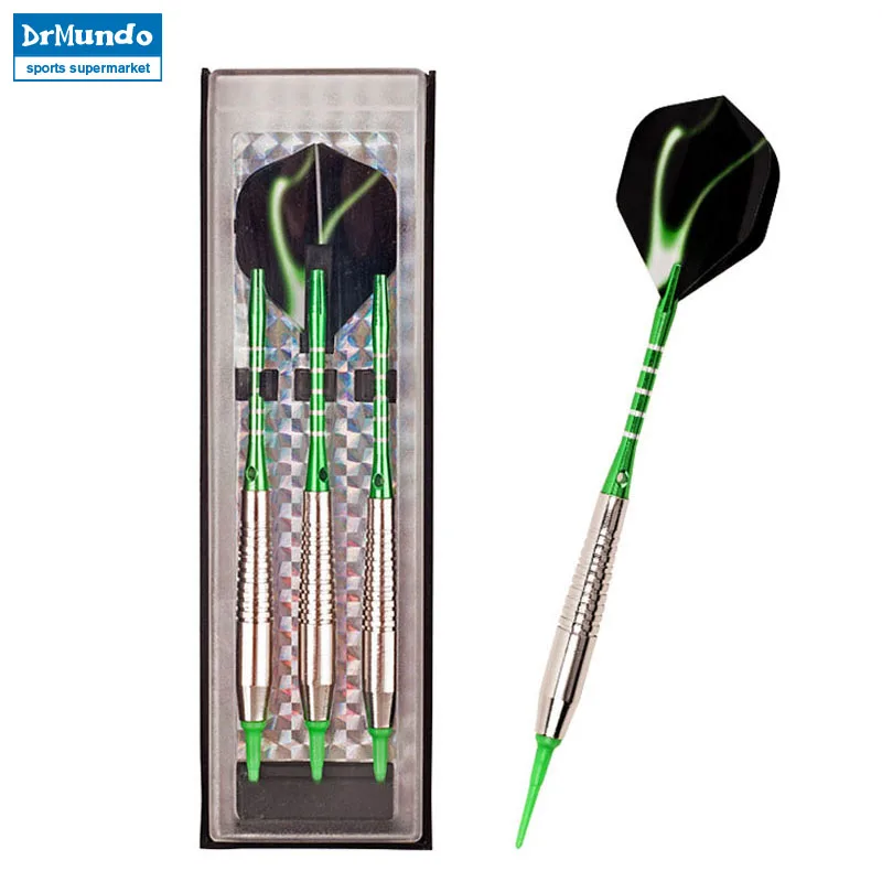 

18g Soft Tip Darts Copper Steel Darts Needle Professional Electronic Dart Safty Game For Dart Board 3 pieces/set