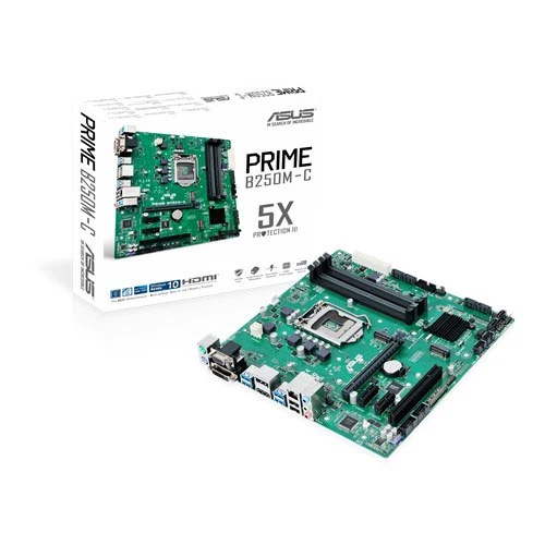 ASUS Prime B250M C PRO/CSM DDR4 SDRAM DIMM 2133 2400 MHz Dual 1 35 V 64 GB|Карты памяти| |