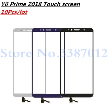 

10Pcs/lot 5.7'' Replacement High Quality For Huawei Y6 2018/Y6 Prime 2018 Touch Screen Digitizer Sensor Outer Glass Lens Panel