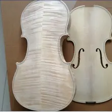 4/4 скрипка хорошая копия "лаурентей гуадагнини" 1746 без лакировки Топ и назад без клея скрипка