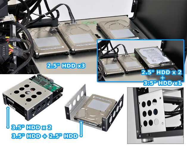 Lian li lianli pc-q33 мини-itx компьютер чехол usb3.0 мешок