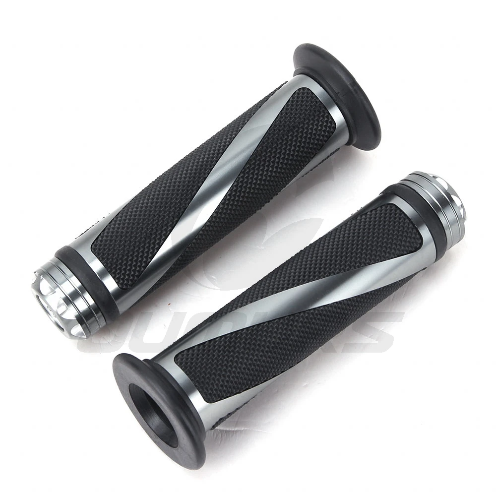 OUMURS Motorcycle Handle Grip 7/8"22mm Handlebar CNC Aluminium Motorbike Universal Dirt Pit Bike Handlear Grips For Suzuki Honda