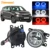 Buildreamen2 Auto H11 4000LM HA CONDOTTO LA Lampadina Della Luce di Nebbia Kit Luce Dell’occhio di Angelo Daytime Corsa e Jogging 12 V Per Fiat 500 1.4L l4 2012 2013 2014 2015
