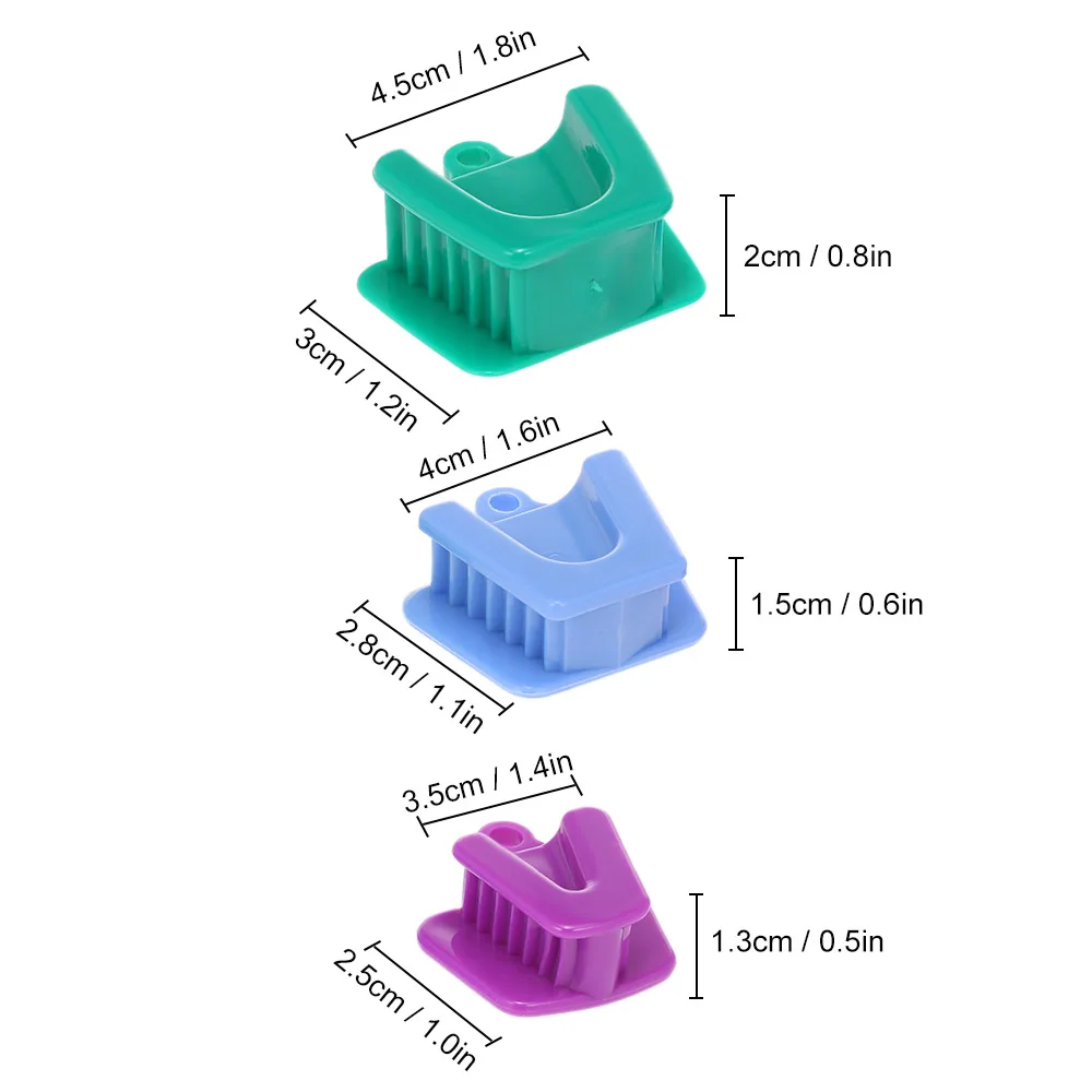 3 шт. 3 Размера Стоматологический Ретрактор открывалка для рта Опора резиновая открывалка для укуса интраоральный поддерживающий инструмент Стоматологический материал отбеливание зубов