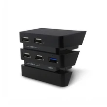 5 Порты и разъёмы usb-концентратор 1 взаимный обмен данными между компьютером и периферийными устройствами 3,0 4* USB 2,0 расширения USB адаптер для PS4 Pro USB Hub 3,0 Компьютерные аксессуары для ПК
