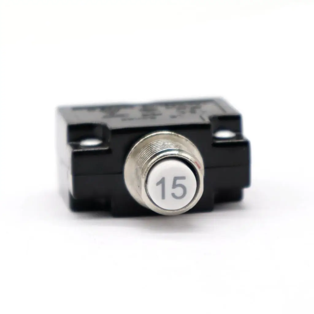 2 Interrupteurs Thermiques Réarmables 15A - AC 125/250V - Uxcell - 2 Broches - Neuf