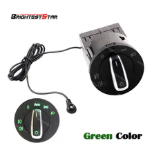 Skoda Verde AUTO Del Faro Testa Della Lampada Sensore di Luce Interruttore di Modulo di Aggiornamento del Bicromato di Potassio Per Skoda Fabia 2014 2013 2012 2010 2009 2008