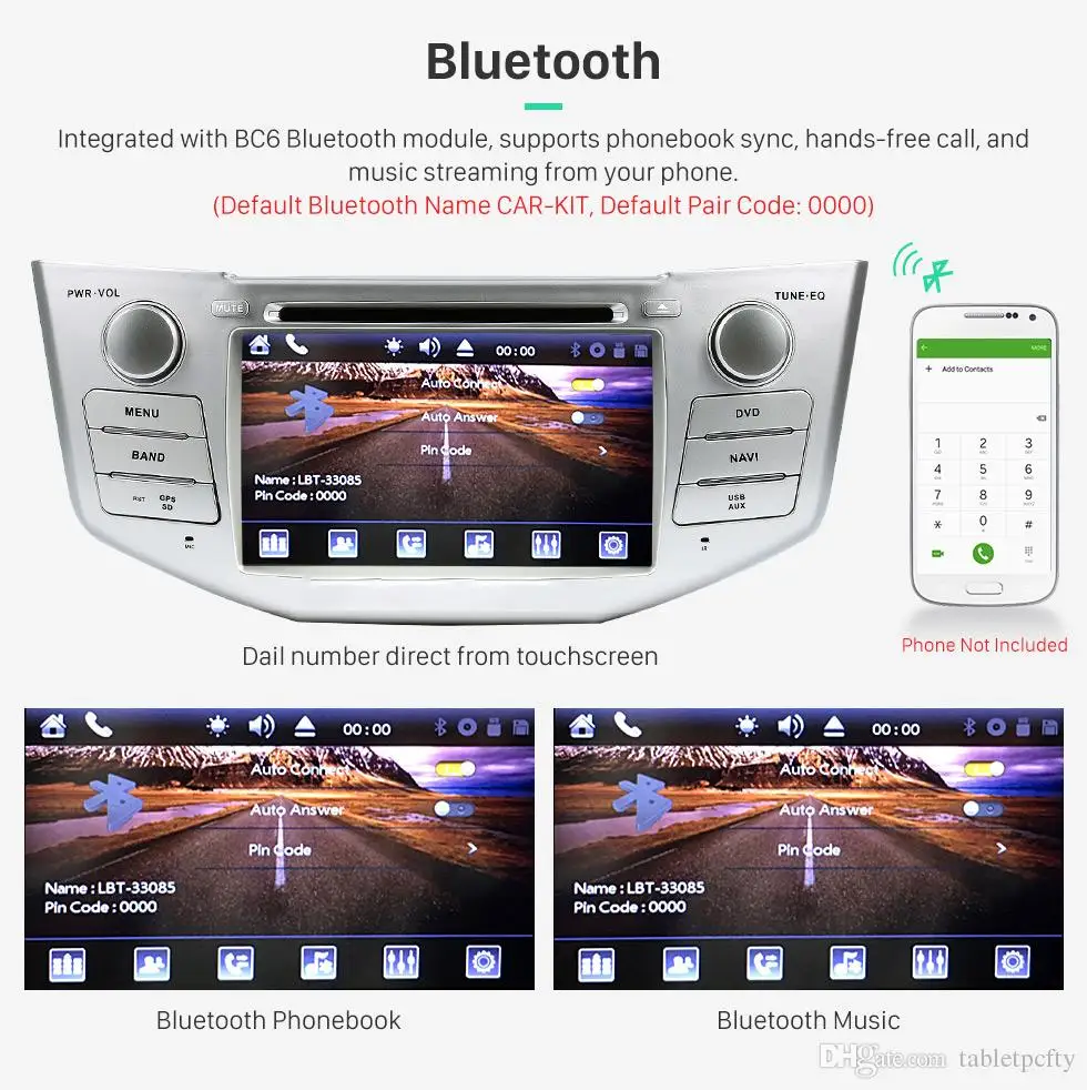 Sale 7" Car DVD player with GPS(optional) CANBUS BT/TV,USB/SD,audio Radio stereo,car multimedia headunit for TOYOTA LEXUS RX330/RX350 21 Sale 7" Car DVD player with GPS(optional) CANBUS BT/TV,USB/SD,audio Radio stereo,car multimedia headunit for TOYOTA LEXUS RX330/RX350 21