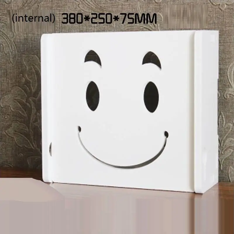 MODEL W Настенный беспроводной wifi гостиная Европа Творческий разъем крышка стеки ТВ-приставка шкаф коробка для хранения Полка вешалка - Цвет: MODEL W