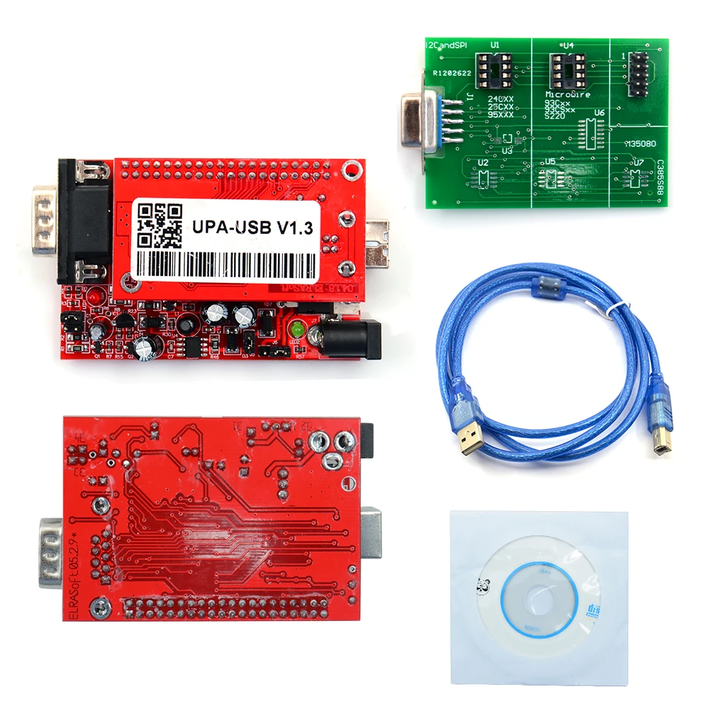 2019 лучшее качество UPA USB программатор диагностический инструмент V1.3 ECU