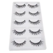 5 Pair/Lot Crisscross False Eyelashes Lashes Voluminous HOT Eye Lashes