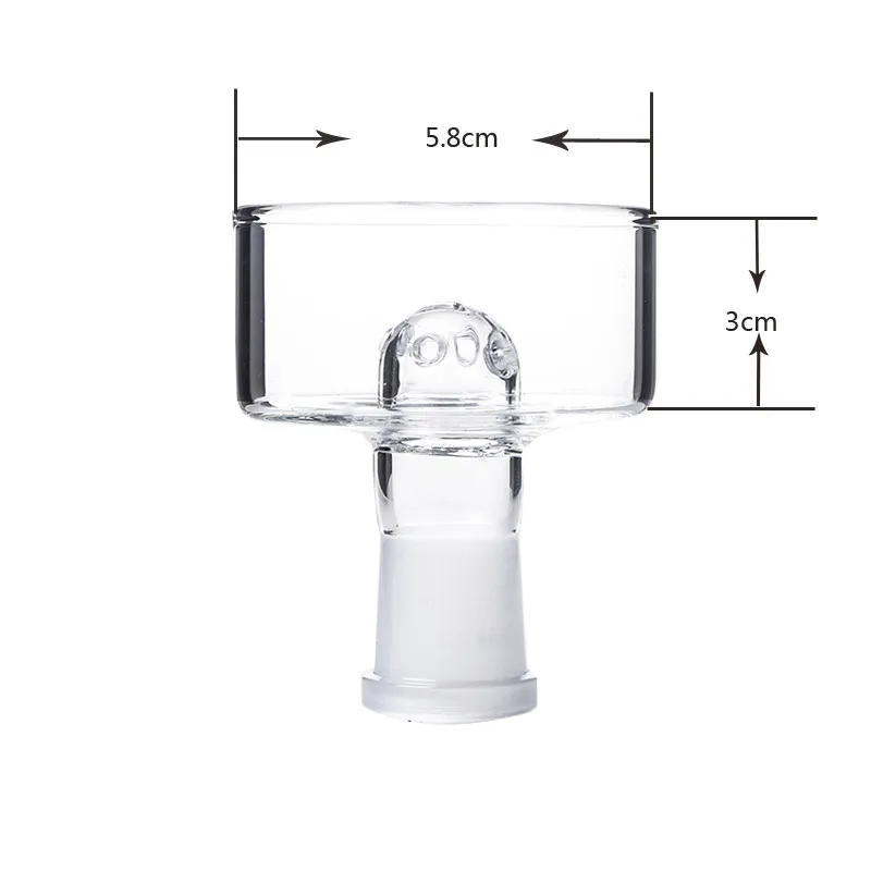 Курительные Dogo аксессуары для кальяна стеклянная головка кальяна Женская стеклянная чаша для кальяна светодиодный художественный кальян табачная чаша Famale 18 мм