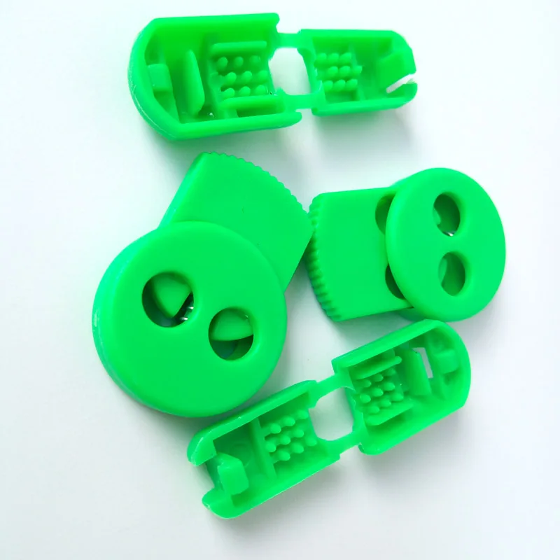 JUP1-50 Sets Light Green Magnetic Elastic Shoes Buckles Decorative Buckles Child Adult Closures No-tie Shoelaces Never Tie Laces
