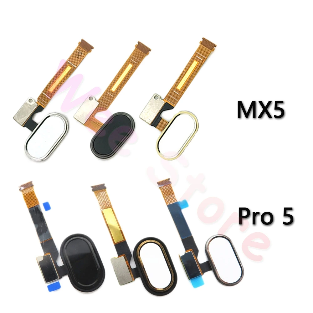 

Back Home Button Fingerprint Sensor Flex Cable For Meizu MX5 MX 5 Pro 5 Original Phone Repair Parts