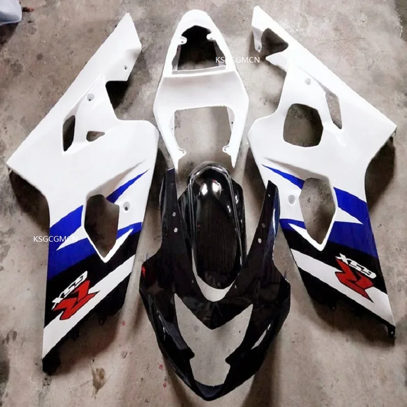 Мотоциклетные детали обтекатель для Suzuki белый/черный цвет фотообтекатели 750 04 05 k4