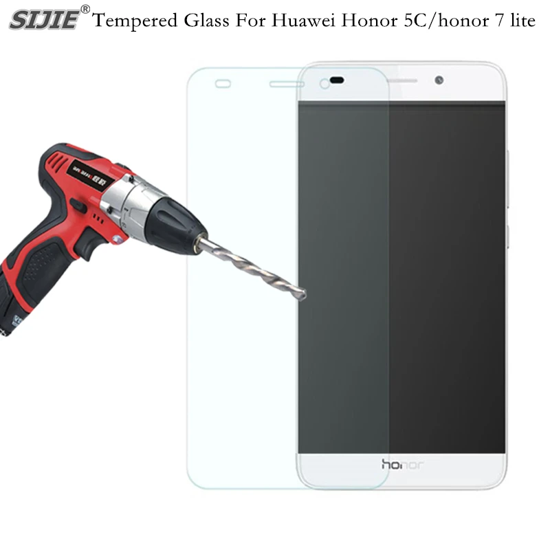 

SIJIE definition Tempered Glass for Huawei Honor 5C Screen Protector Protective Ultrathin Honor 7lite 5.2" 147.1x73.8x8.3mm film