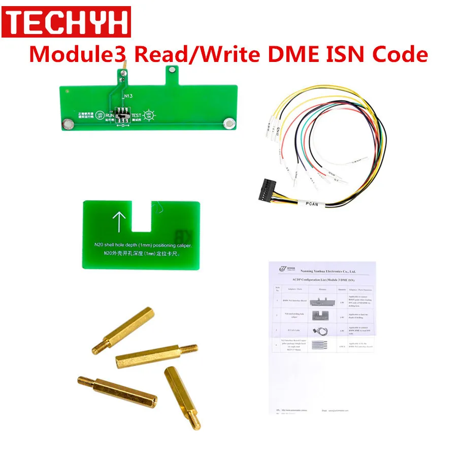 

Yanhua Mini ACDP Module3 Read & Write for BMW DME ISN Code by OBD