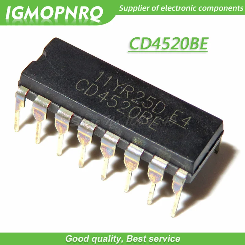 CD4520BE INTEGRATED CIRCUIT DIP-16