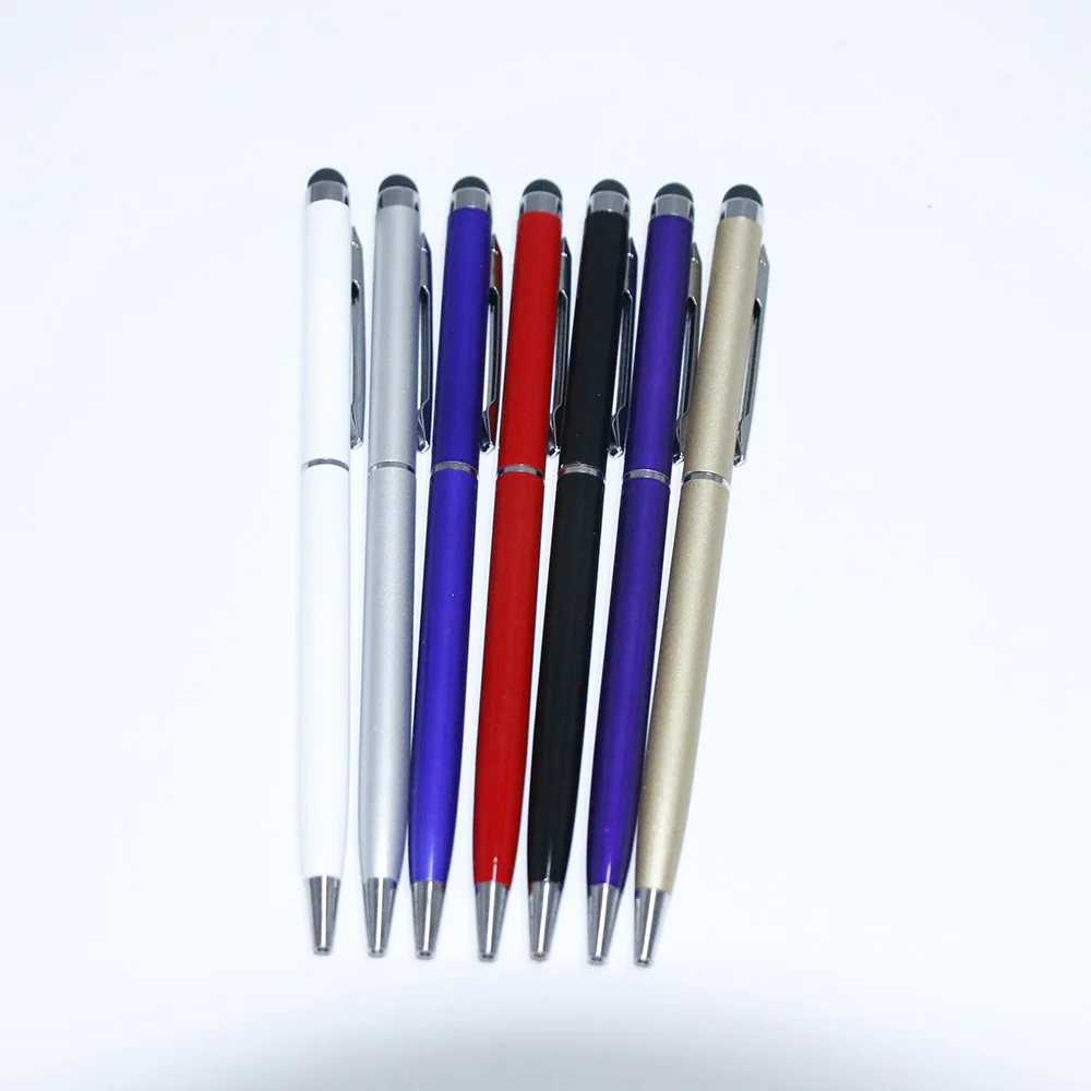 Универсальный емкостный экран Стилус Шариковая ручка для iPhone для iPad для всех смартфонов планшетных ПК Шариковая ручка для школы поставка