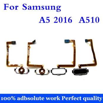 

10piece/lot Replacement Home Button Fingerprint Button Flex Cable for Samsung Galaxy A5 2016 A510 Replacement Rarts