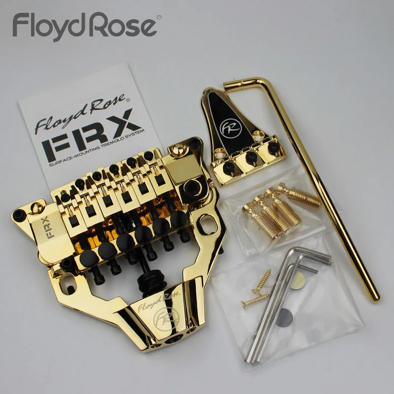 FRX Tremolo System Floyd Rose BRIDGE FRTX03000 GOLD|Детали и аксессуары для гитар| |