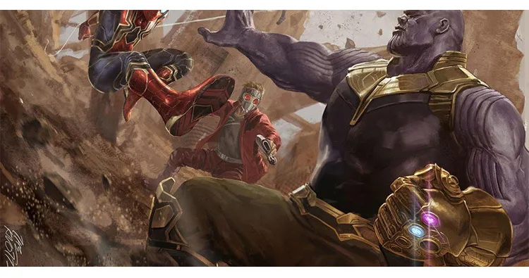 Deluxe маска Таноса Бесконечность Gauntlet Мстители Бесконечность войны Прихватки для мангала шлем косплэй танос маски вечеринка Хэллоуин коллекция реквизит