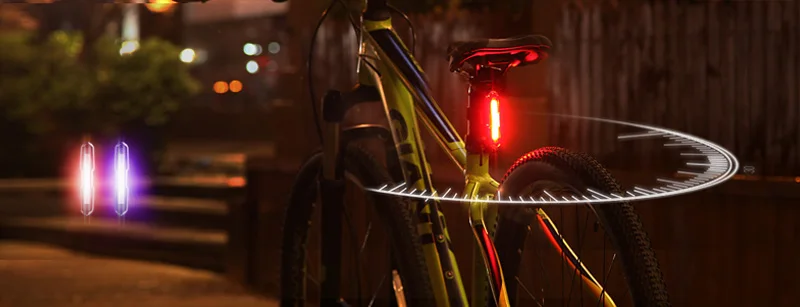 USB Перезаряжаемый передний задний велосипедный светильник светодиодный велосипедный задний светильник велосипедный шлем светильник крепление велосипедный светильник MTB дорожный велосипедный светильник