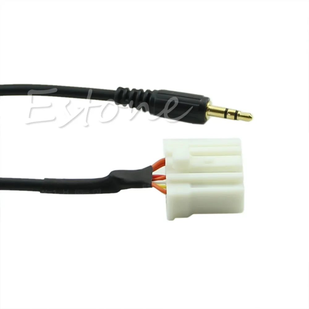 1 шт. Универсальный 3 5 мм мини джек AUX в аудио кабель для Mazda 6 2|aux in|aux cable for mazdaaux in mazda