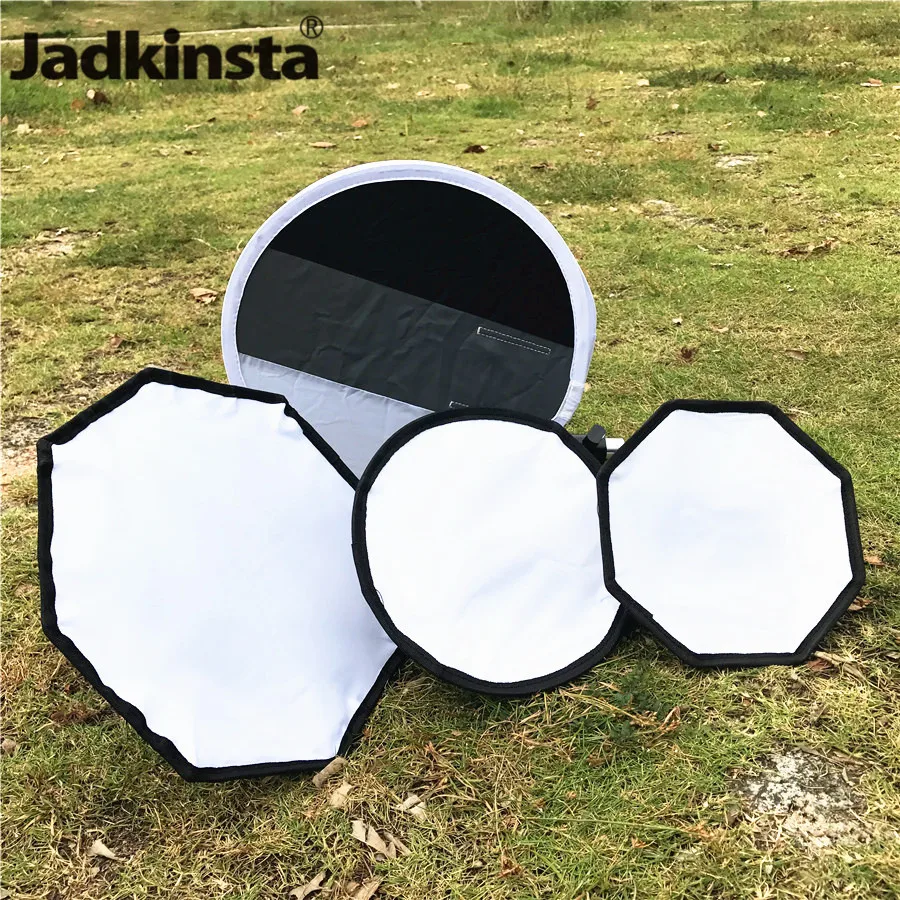 

Jadkinsta Mini Flash Diffuser Softbox Reflector Round Octagon Mini Photo Diffuser Soft Light Box for Canon Nikon Sony Camera