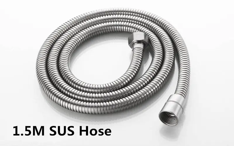 Brushed shower hose 1