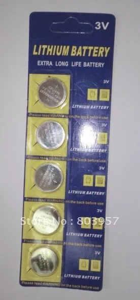 FedEx 1000 карты/лот литиевая батарейка кнопочного типа 3 в сотовый Батарея CR2016 со в контурной ячейковой упаковке