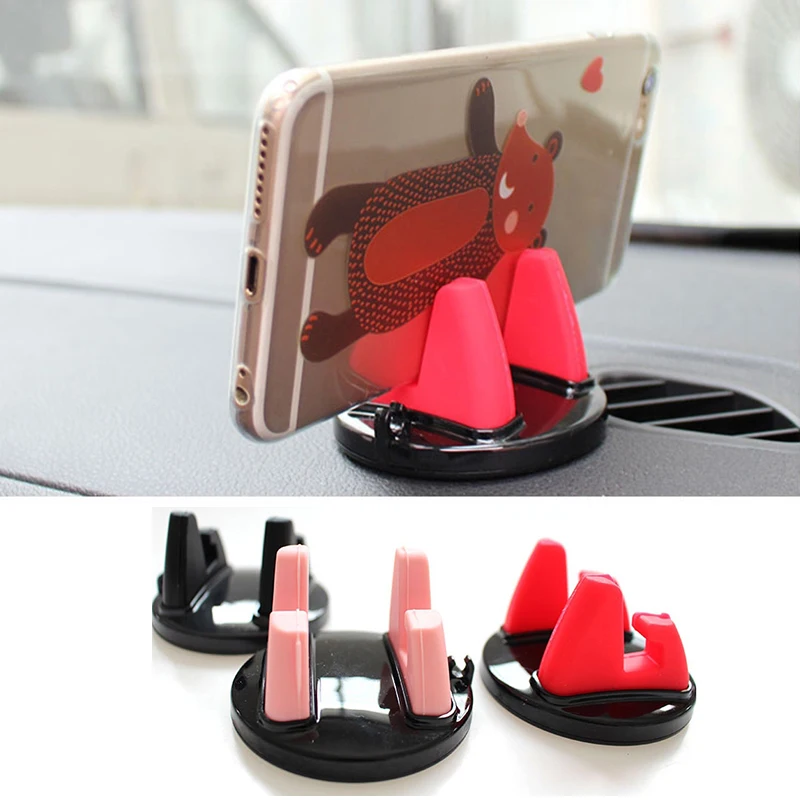 Car Phone Holder Stands Rotatable Support Anti Slip Mobile 360 Degree Mount Dashboard GPS Navigation Universal Auto Accessories Car Phone Holder Stands Rotatable Support Anti Slip Mobile 360 Degree Mount Dashboard GPS Navigation Universal Auto Accessories
