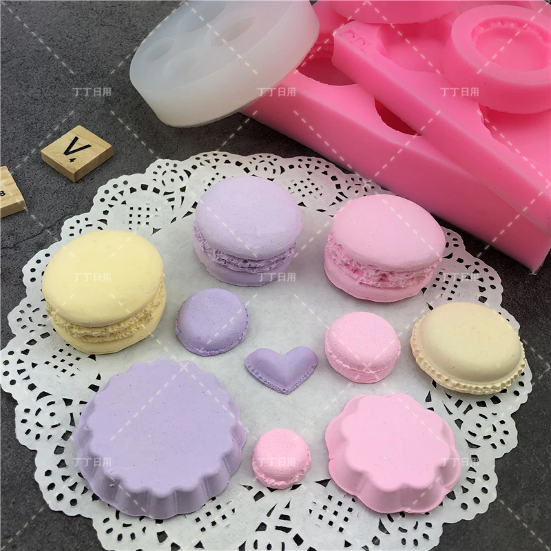 Food grade material Macaron Shape Biscuit Cake Chocolate Silicone Mold Fondant Soap Sugar Tool DIY Kitchen Baking Tools|Cake Molds| - AliExpress