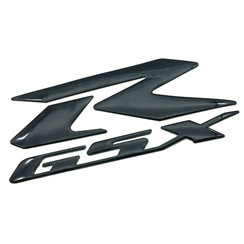 Color : Black Motorrad reflektierende Körper Shell-Aufkleber Abziehbilder Abzeichen for Suzuki R-Logo GSXR 600 750 1000 1300 K1 K2 K3 K4 K5 K6 K7 K8 K9 